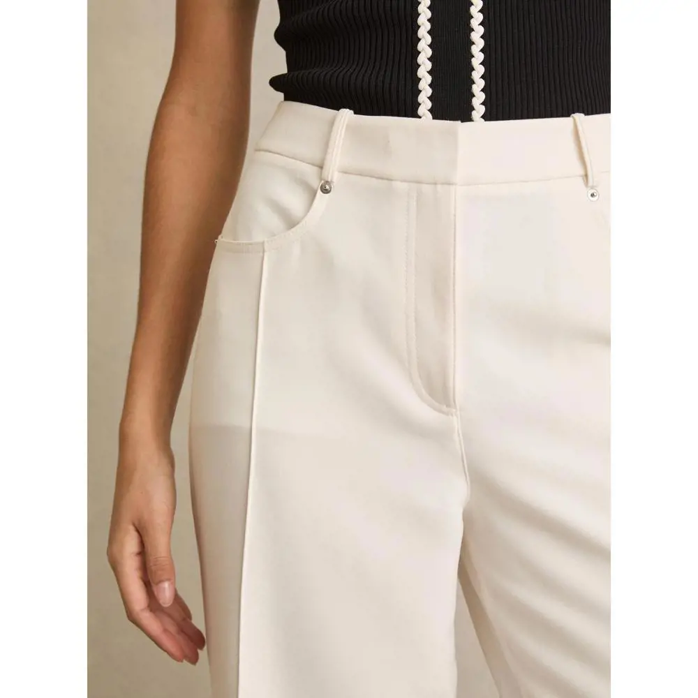 REISS HEATHER Palazzo Tailored Trousers